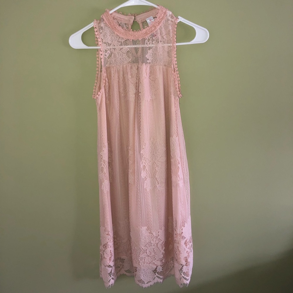 Pink country styled dress